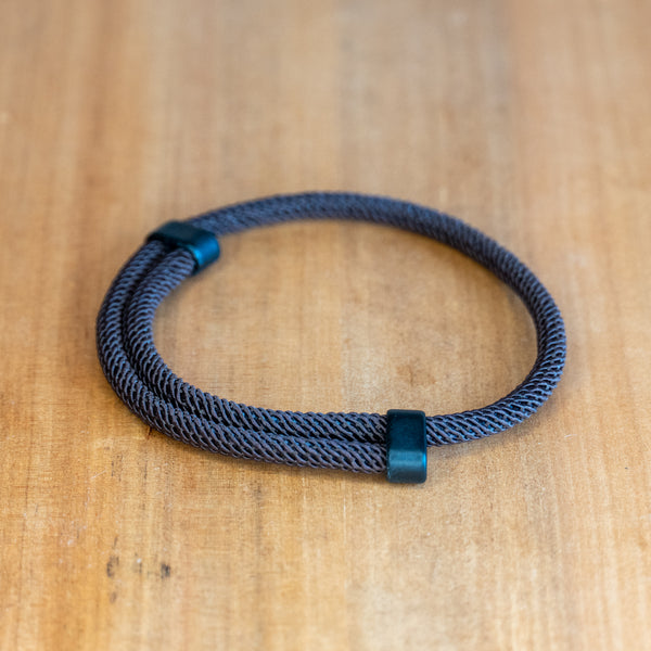 Pulsera Minimalista de Yoga de Cuerda 4mm - Café