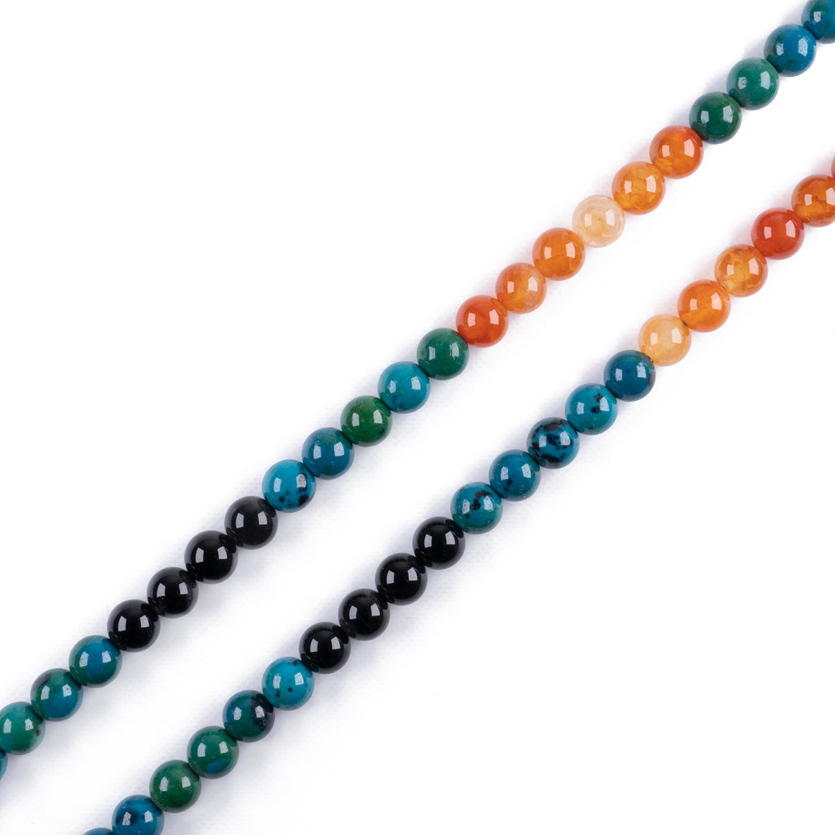 Mala con colgante de Onix Verde para Esperanza y Positividad