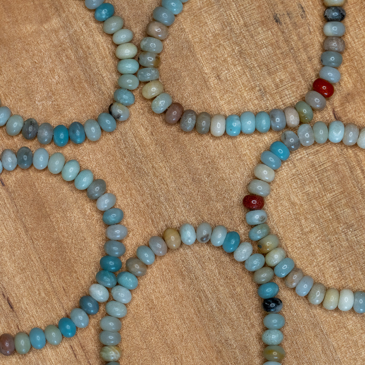 Pulsera Amistad de Piedra Natural -  Amazonita