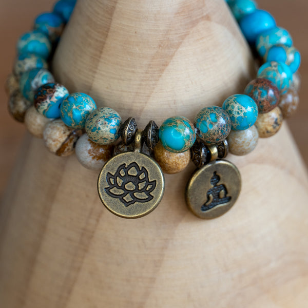 Conjunto Pulsera Yoga - Tierra y Agua