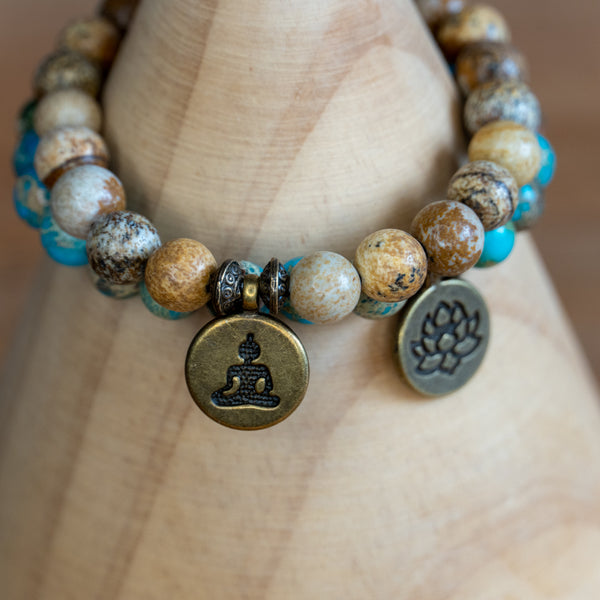 Conjunto Pulsera Yoga - Tierra y Agua