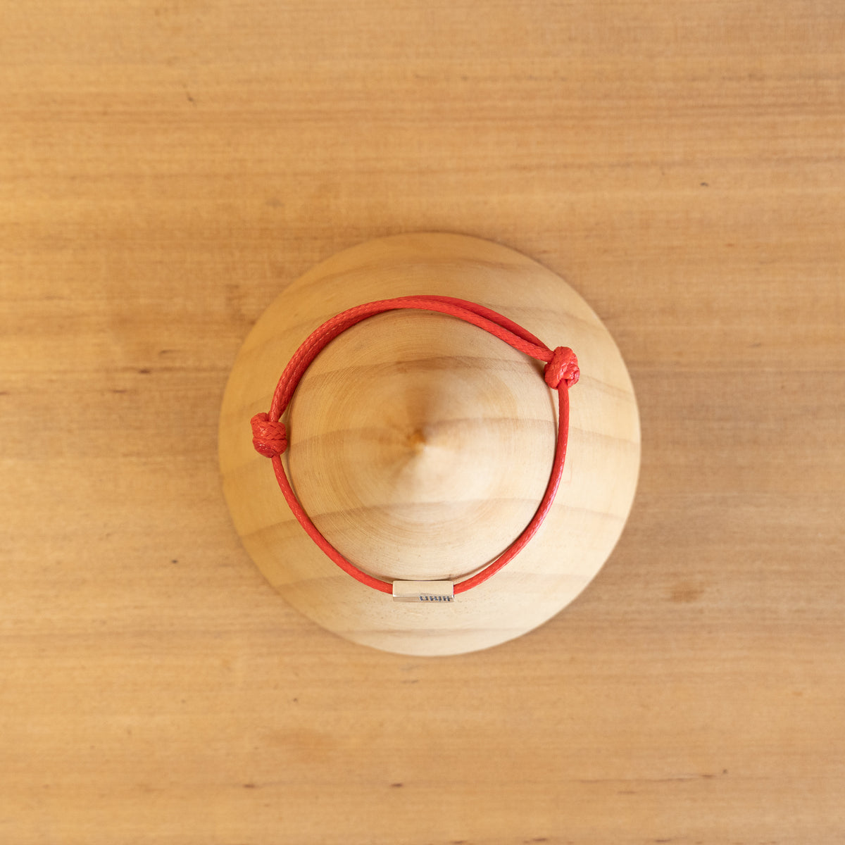 Pulsera Rectángulo plata 925 - Roja