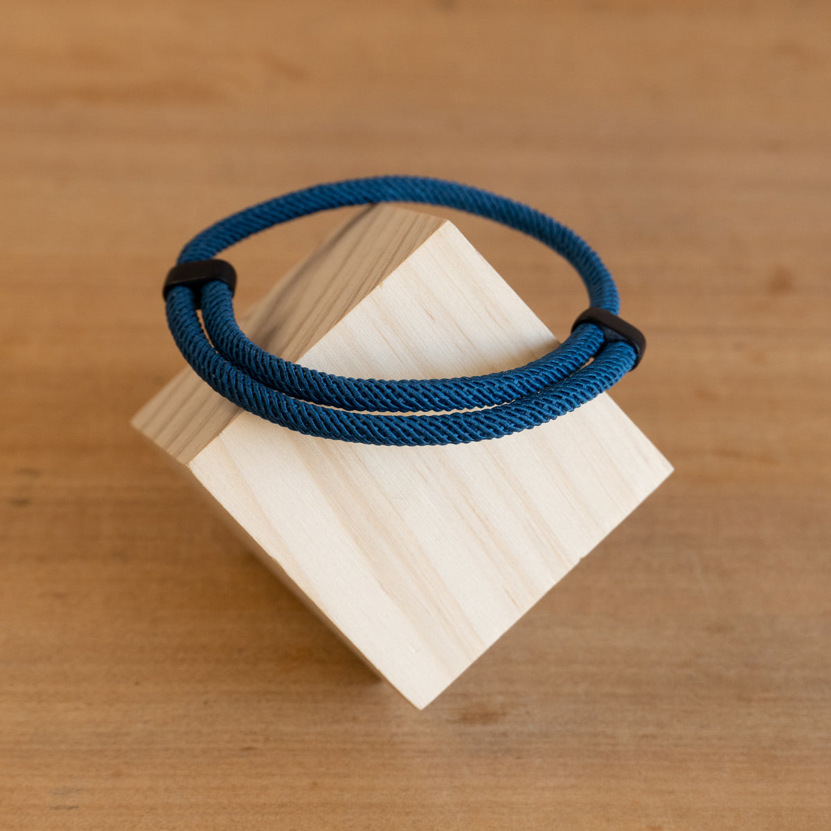 Pulsera Minimalista de Yoga de Cuerda 4mm - Azul