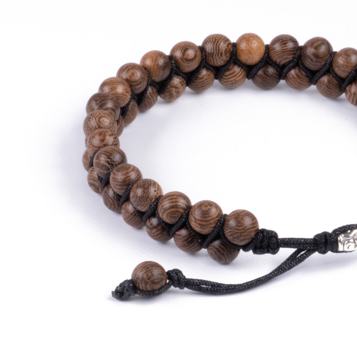 Pulsera de madera trenzado
