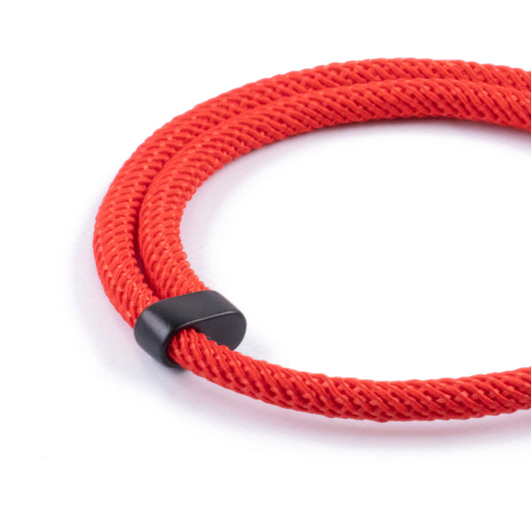 Pulsera Minimalista de Yoga de Cuerda 4mm - Rojo