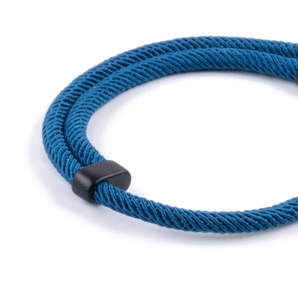Pulsera Minimalista de Yoga de Cuerda 4mm - Azul