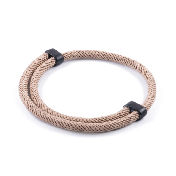 Pulsera Minimalista de Yoga de Cuerda 4mm - Beige