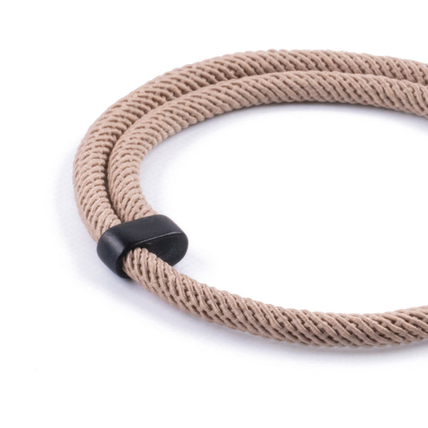 Pulsera Minimalista de Yoga de Cuerda 4mm - Beige