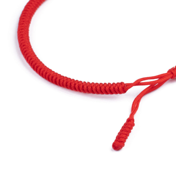 Pulsera Budista Tibetana de la suerte - Roja