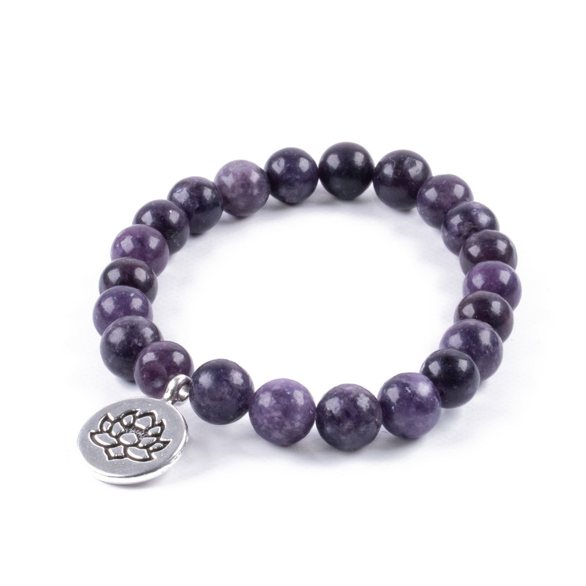 Pulsera de Amatista Natural <br> Calma y Conexión Espiritual