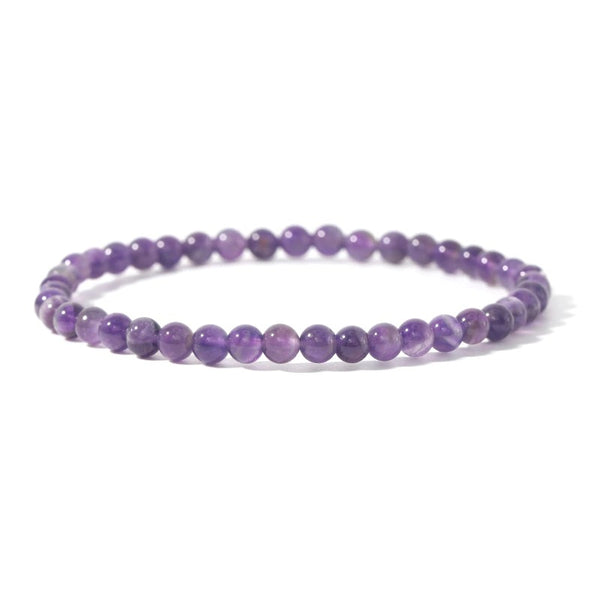 Pulsera de Amatista 4mm Ligereza con propósito 💜