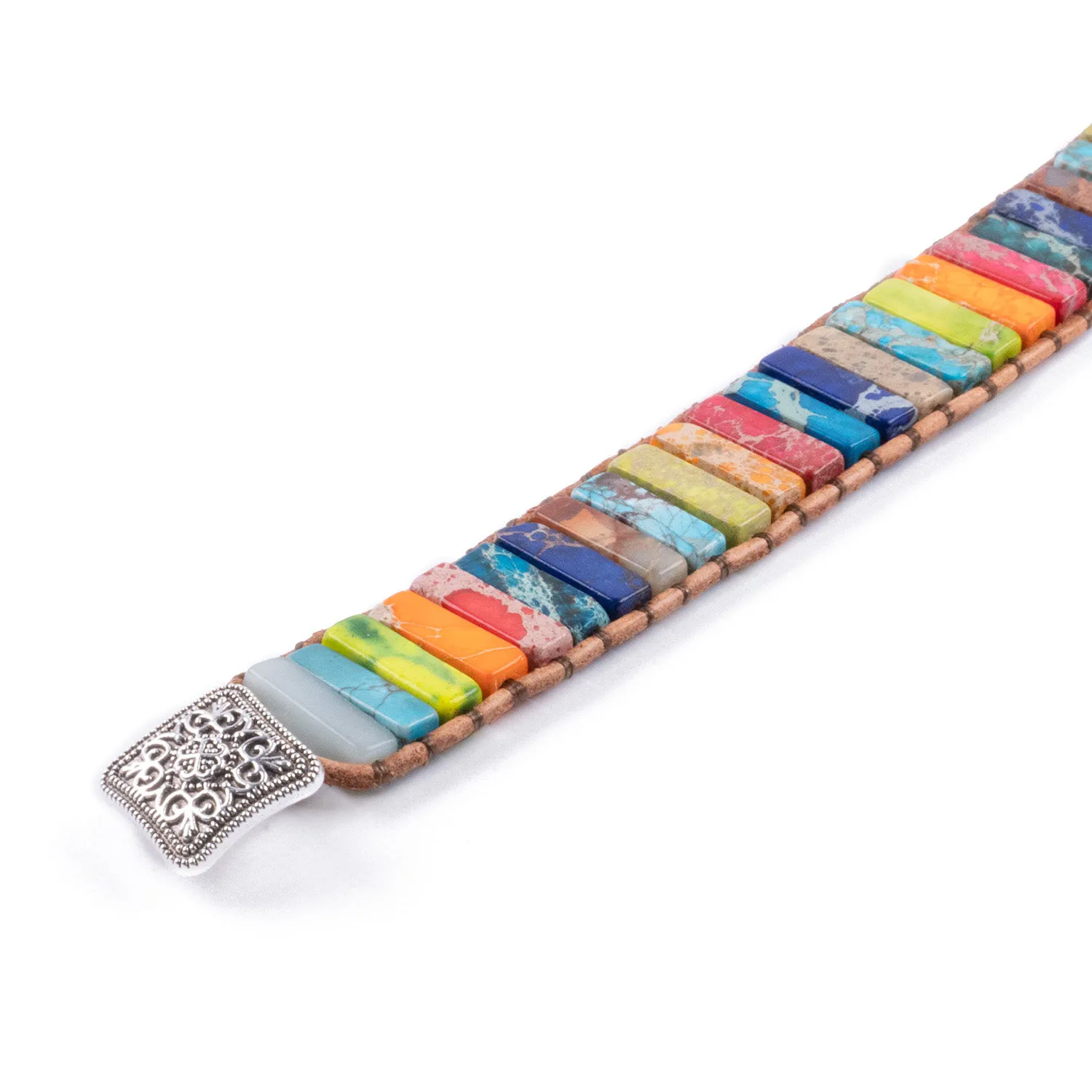 Pulsera de Jaspe Multicolor
