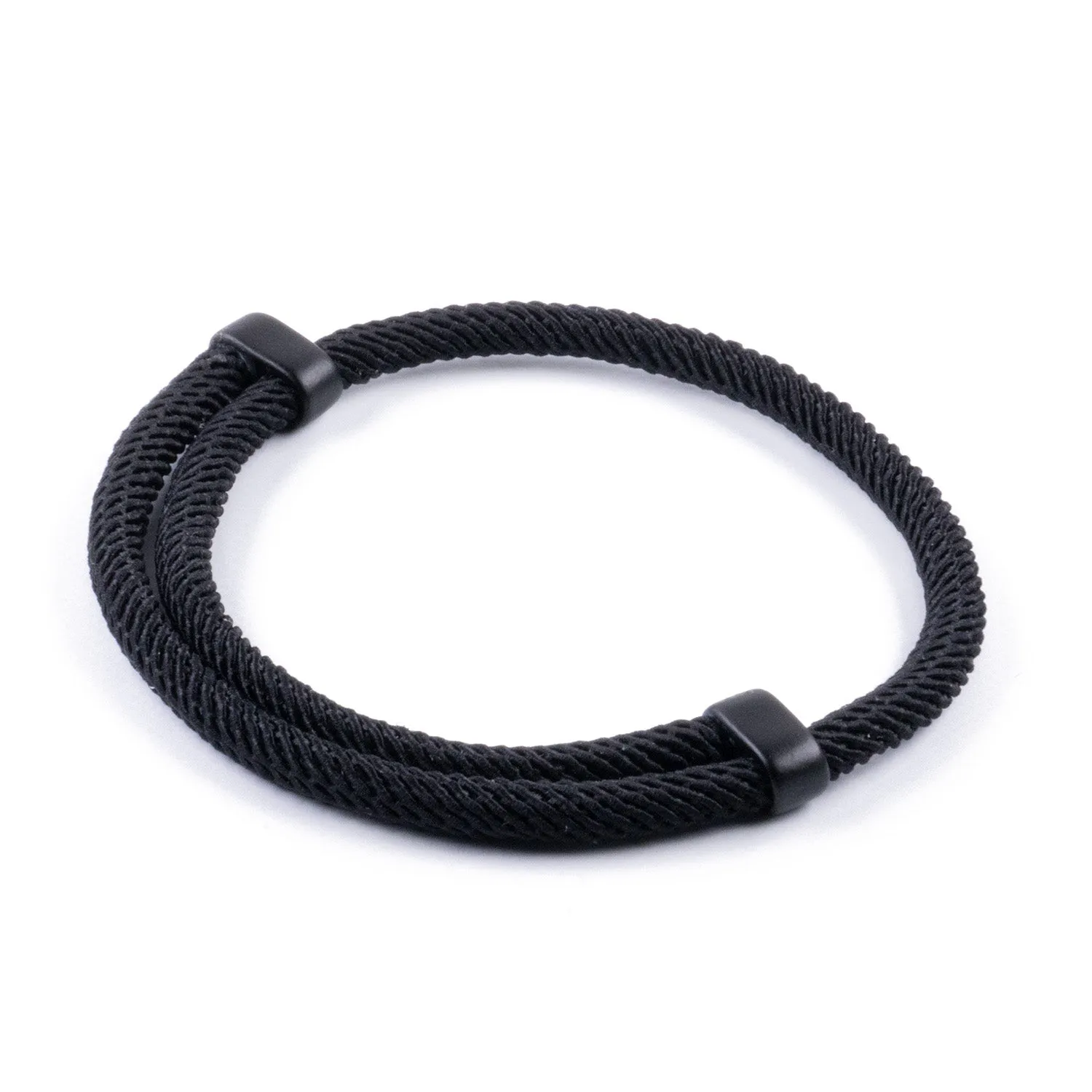 Pulsera Minimalista en Cuerda Negra